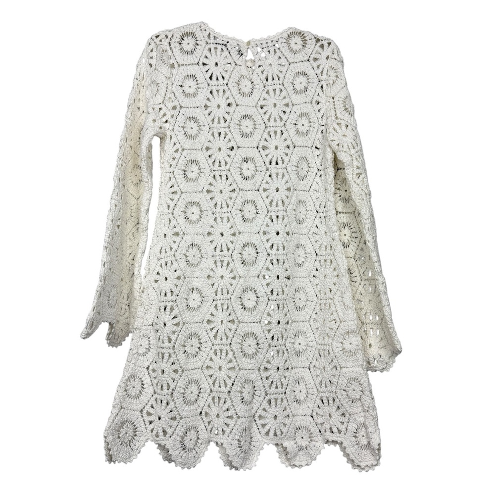 Tuckernuck SEA New York Crochet Lakshmi Swim Cover Dress - Picture 4 of 8